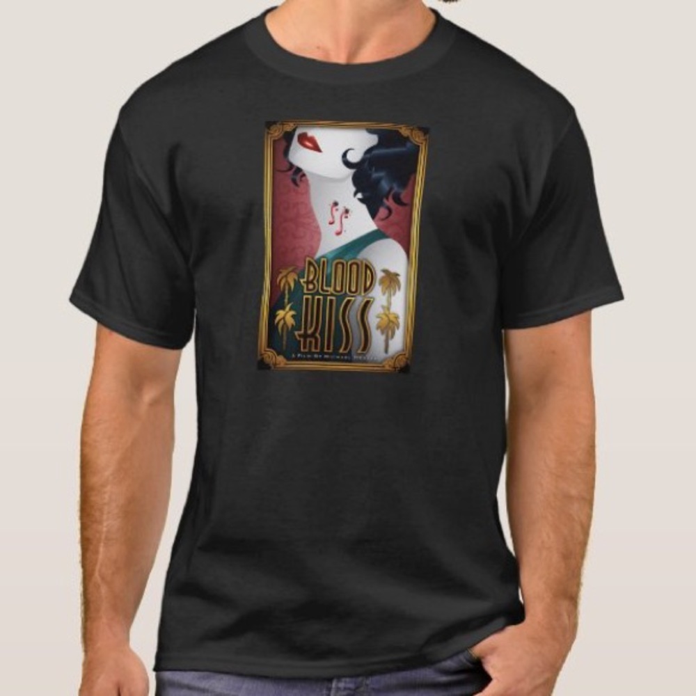 Bella Canvas UNISEX Blood Kiss Official Poster Streetwear T-Shirt 4863
